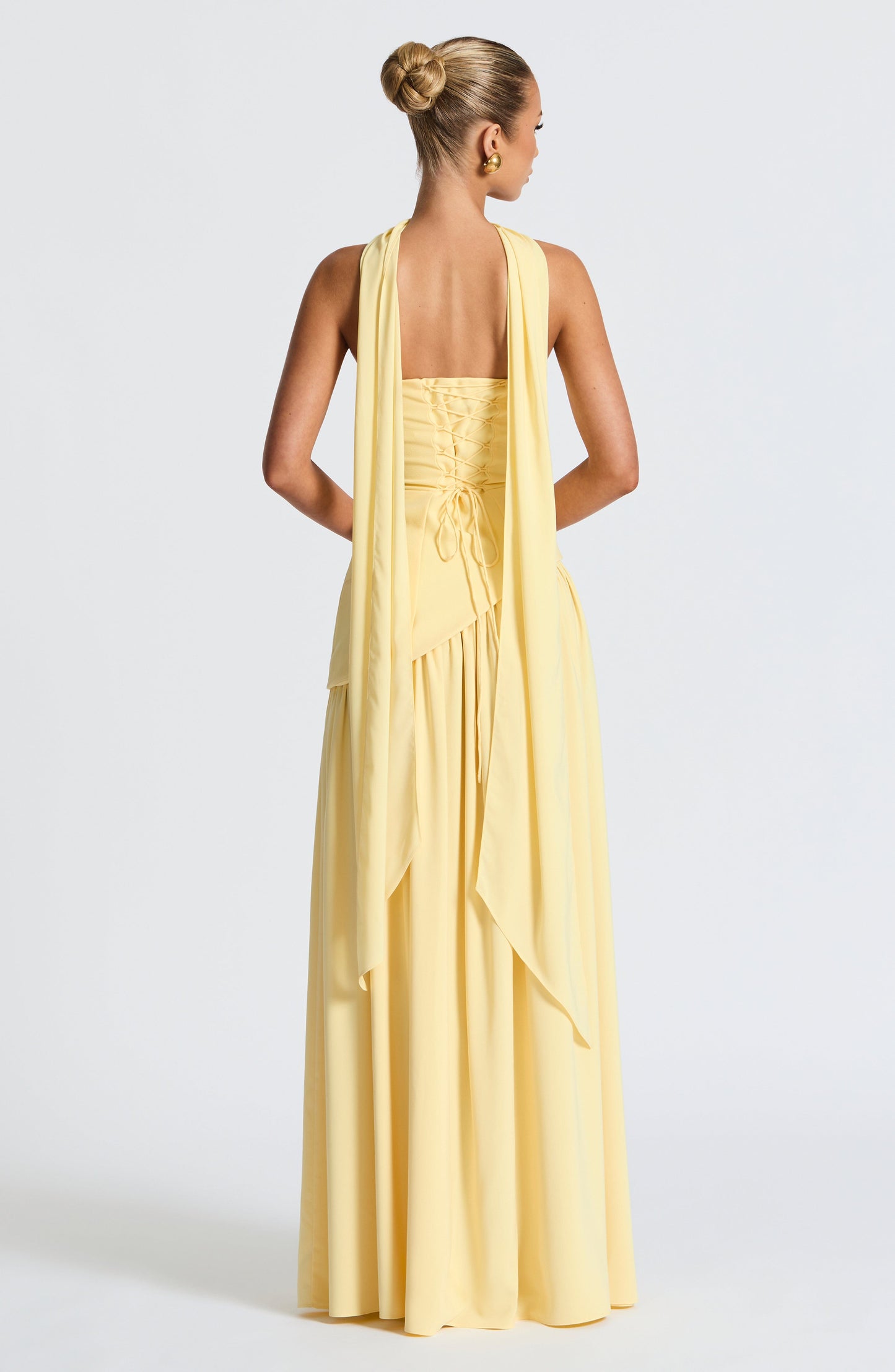 Veronika | Women’s Formal Wedding Guest Maxi Dress With Side Slit