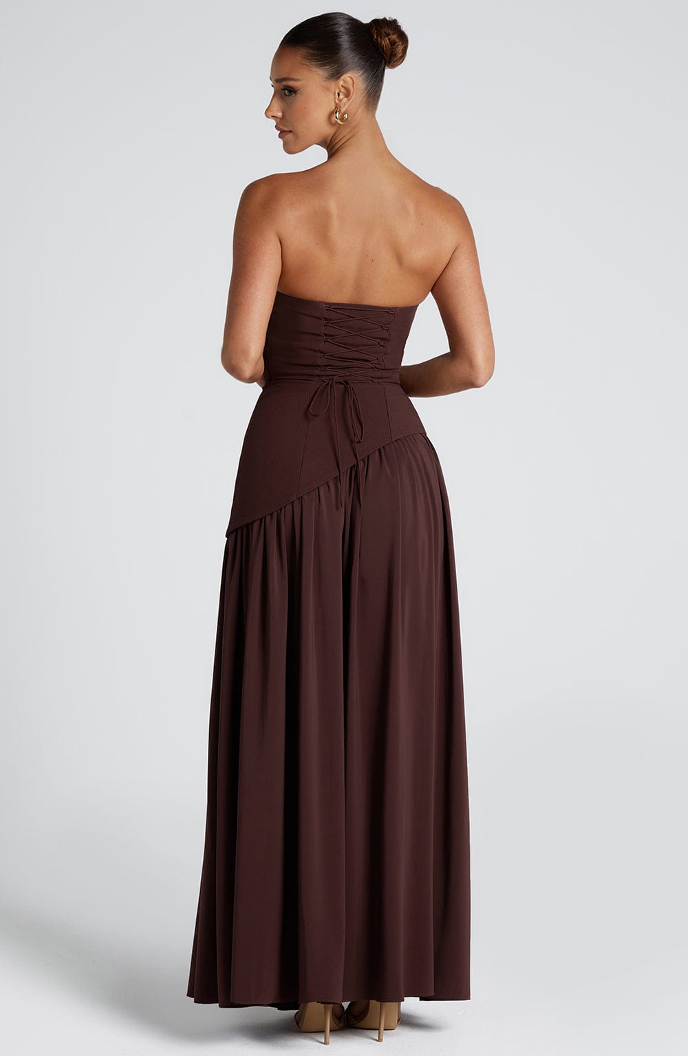 Veronika | Women’s Formal Wedding Guest Maxi Dress With Side Slit