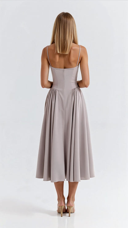 Chloe | Women's A-Line Corset Wedding Guest Dress