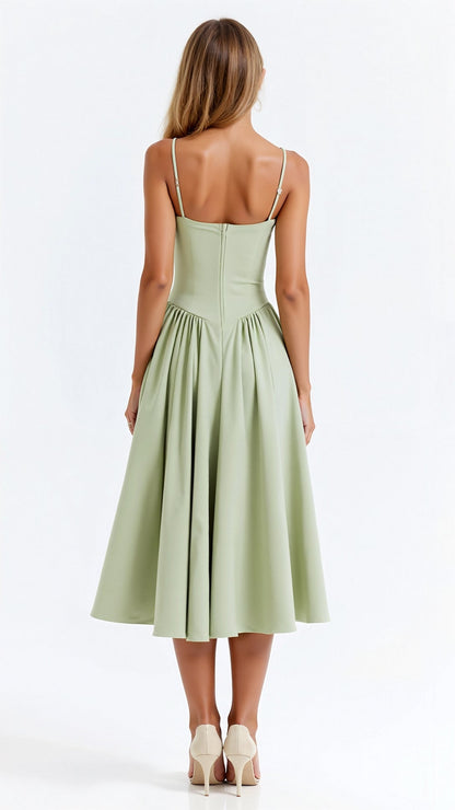 Chloe | Women's A-Line Corset Wedding Guest Dress