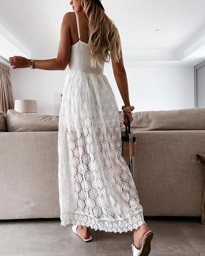 Emma | Women's Summer V-Neck Boho Maxi Dress
