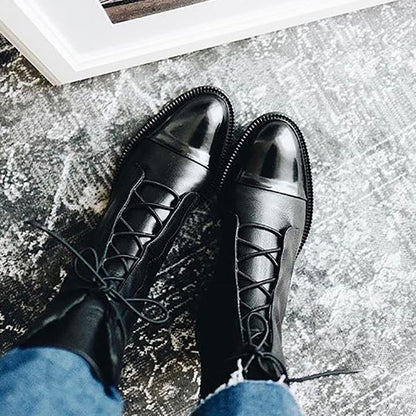 Georgia | Women's Casual Orthopedic Leather Boots