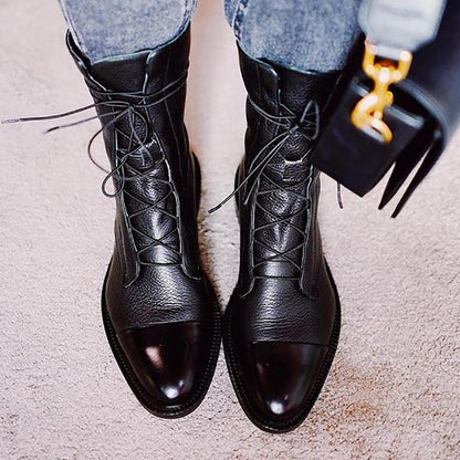 Georgia | Women's Casual Orthopedic Leather Boots