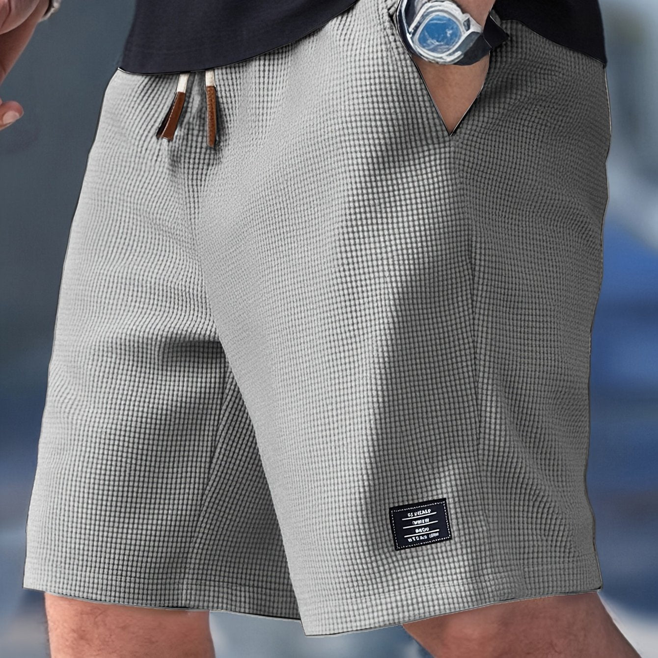 Daniel | Men's Summer Bermuda Shorts With Drawstrings