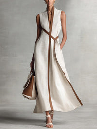 Sharon | Women's Summer Sleeveless Maxi Dress