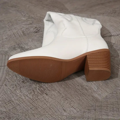 Wiebke | Women’s Elegant Knee High Cowboy Boots