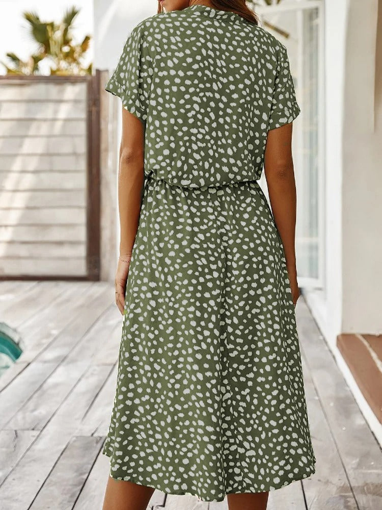 Smilla | Women's Casual Printed Shirtdress