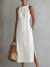 Ellie | Women's Summer Sleeveless Midi Dress