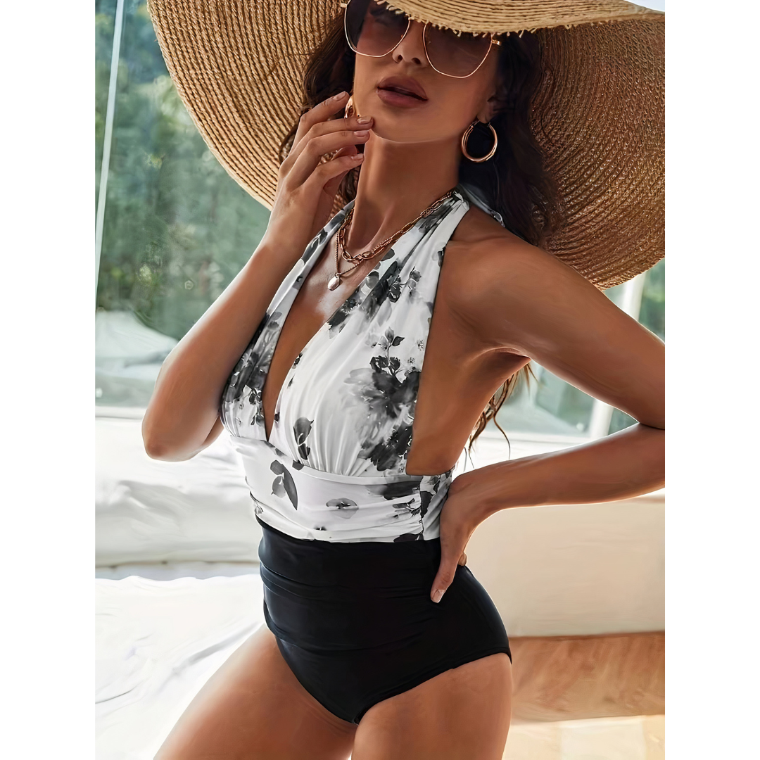 Alexandra | Women's Elegant Halter Neck Swimsuit