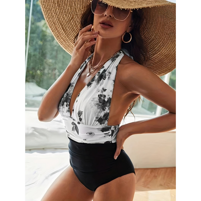 Alexandra | Women's Elegant Halter Neck Swimsuit
