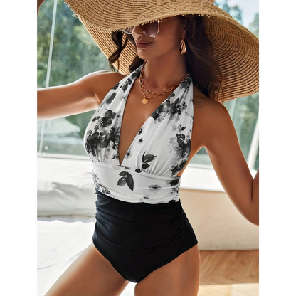 Alexandra | Women's Elegant Halter Neck Swimsuit