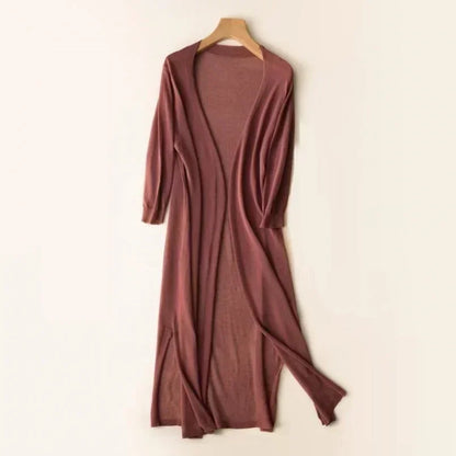 Yasmin | Women's Comfort Long Lightweight Cardigan