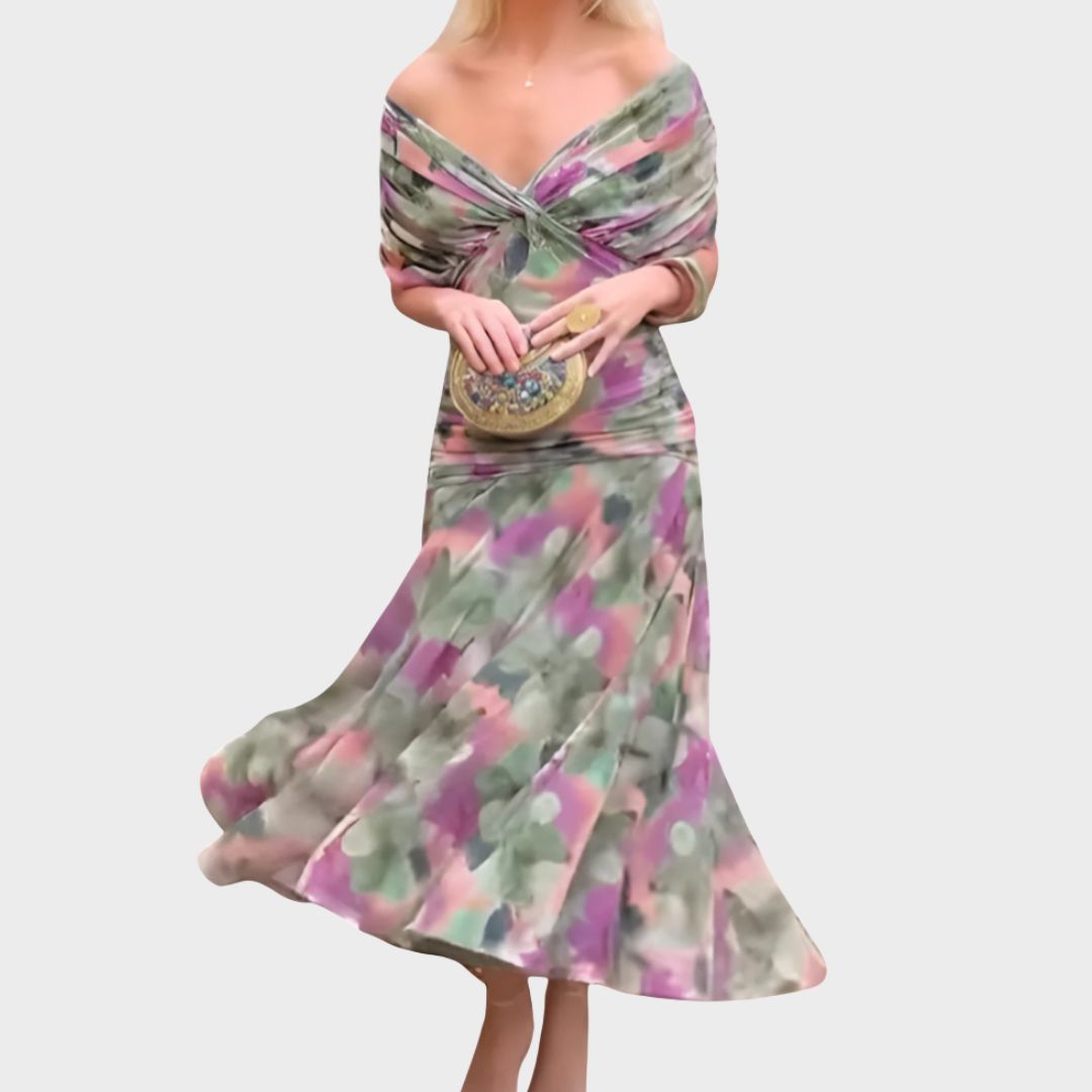 Frances | Women's Evening Off-Shoulder Dress