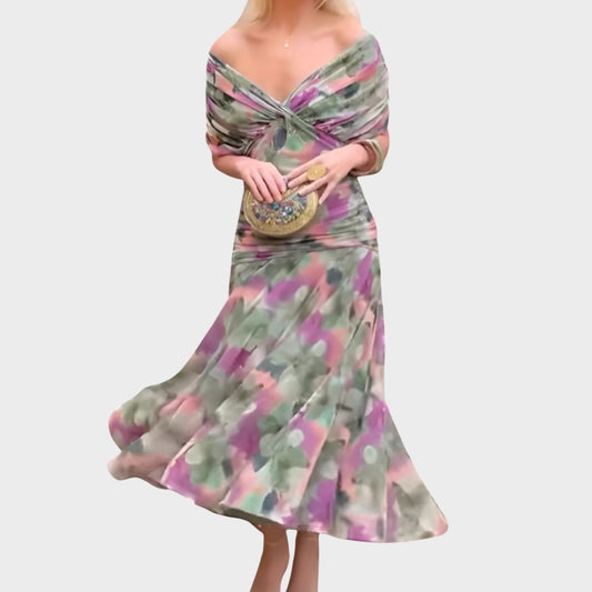Frances | Women's Evening Off-Shoulder Dress