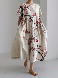 Michelle | Women's Summer Breathable Printed Dress