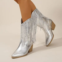 Eliza | Women's Western Fringe Cowboy Boots