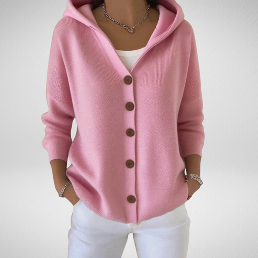 Carina | Women's Relaxed Fit Hooded Cardigan