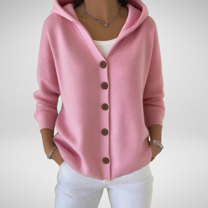 Carina | Women's Relaxed Fit Hooded Cardigan