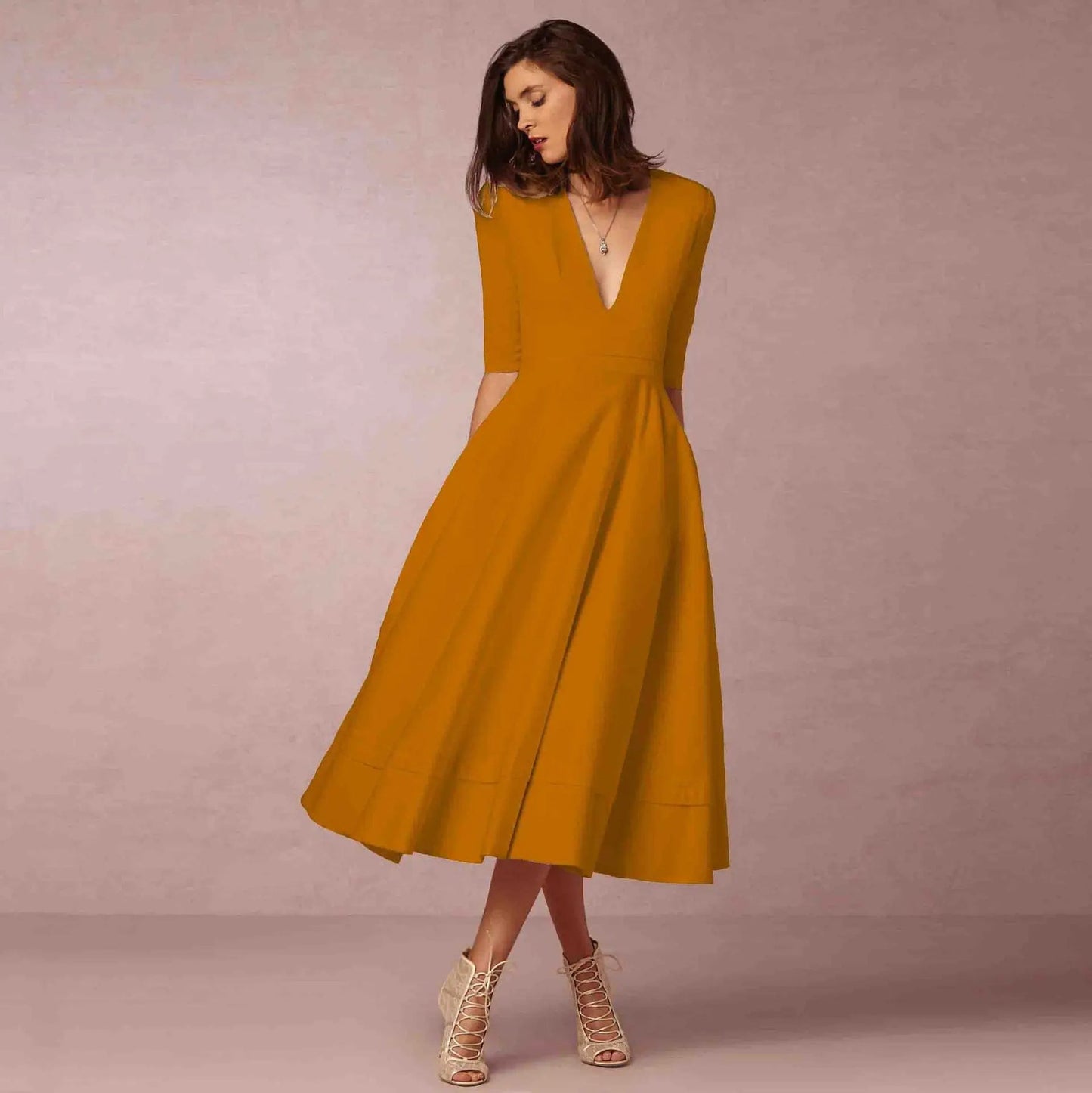 Mia | Women's Elegant A-line Evening Dress