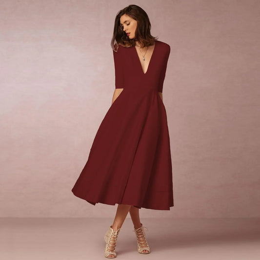 Mia | Women's Elegant A-line Evening Dress