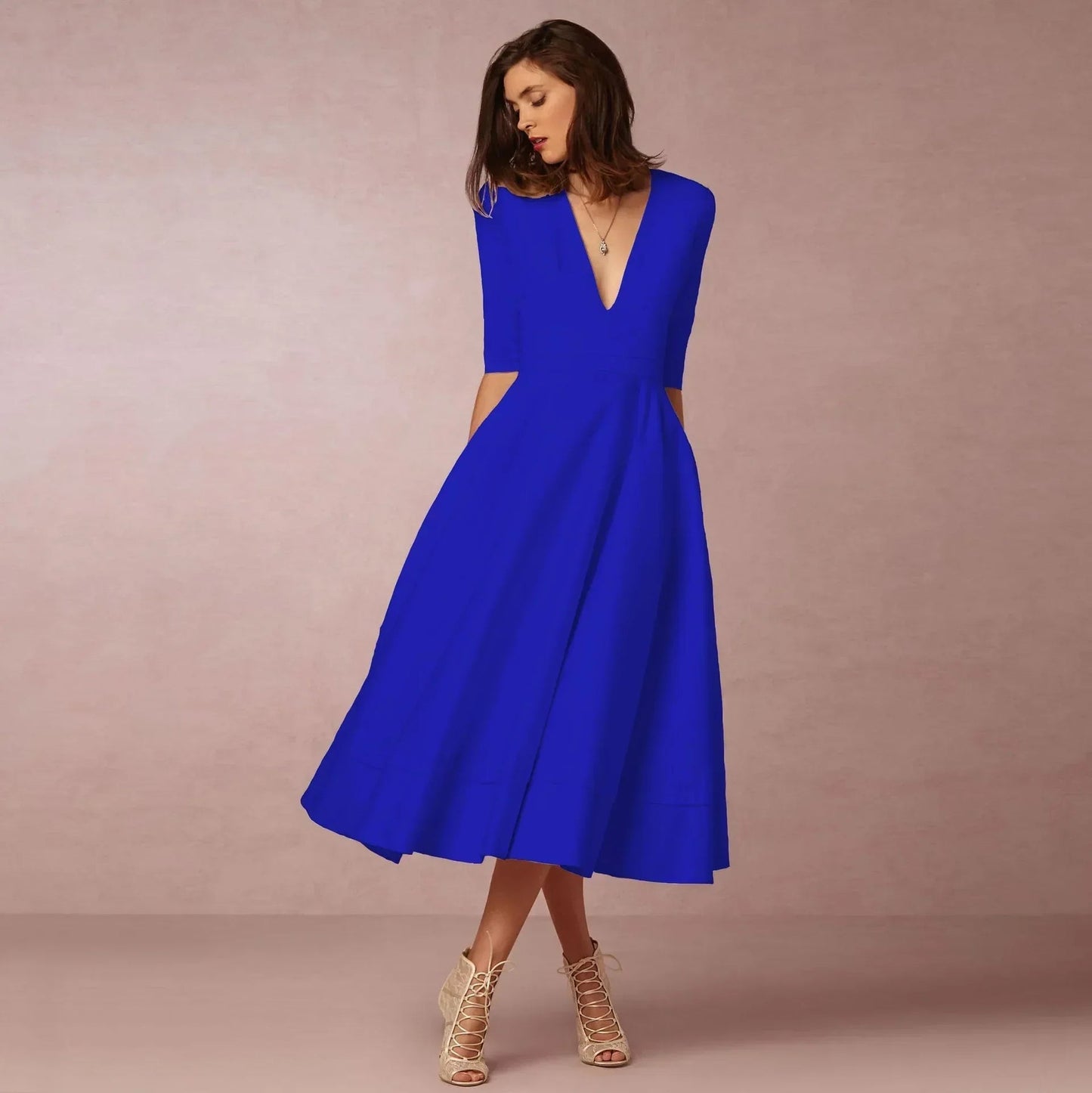 Mia | Women's Elegant A-line Evening Dress