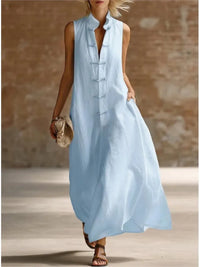 Daisy | Women's Sleeveless Relaxed Maxi Dress