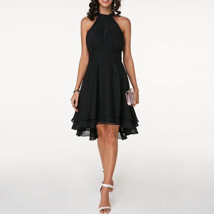 Odette | Women’s Summer Neckholder Midi Dress