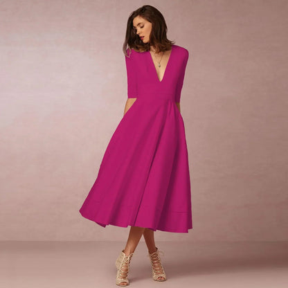 Mia | Women's Elegant A-line Evening Dress