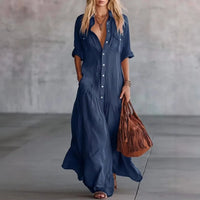 Lucy | Women's Relaxed Tiered Maxi Dress