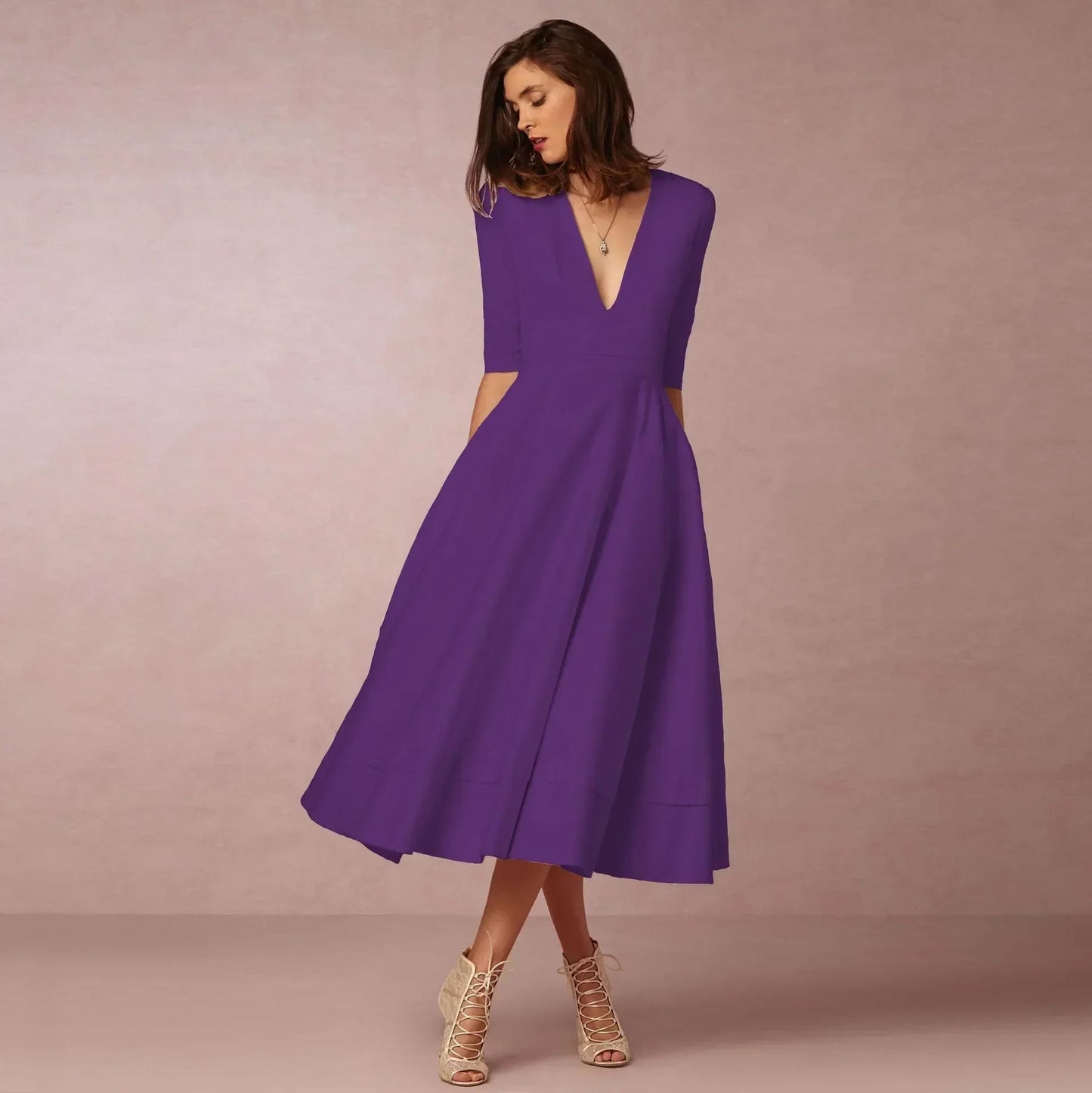 Mia | Women's Elegant A-line Evening Dress