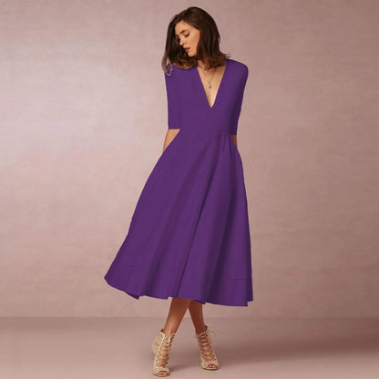 Mia | Women's Elegant A-line Evening Dress