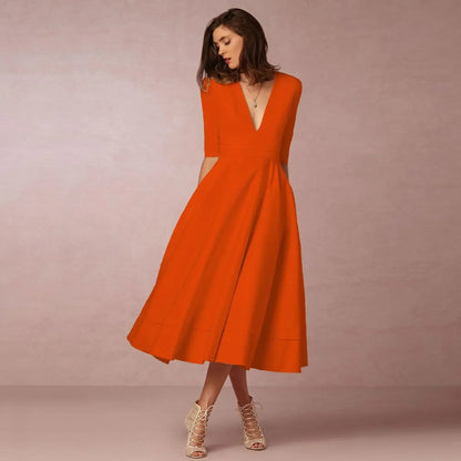 Mia | Women's Elegant A-line Evening Dress