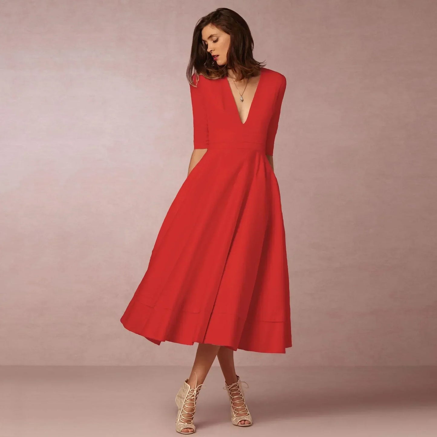 Mia | Women's Elegant A-line Evening Dress