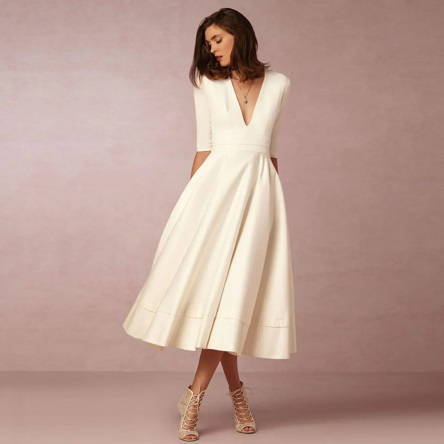 Mia | Women's Elegant A-line Evening Dress
