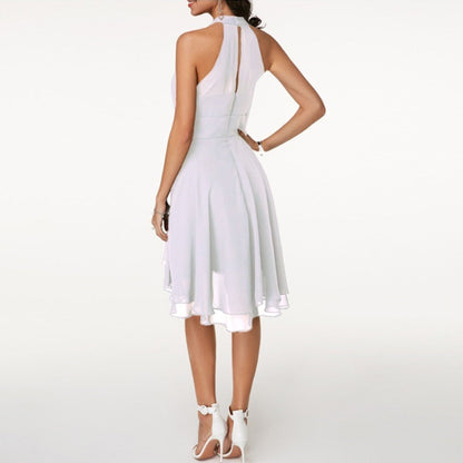 Odette | Women’s Summer Neckholder Midi Dress