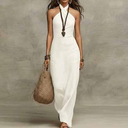 Tessa | Women's Summer Boho Neckholder Dress