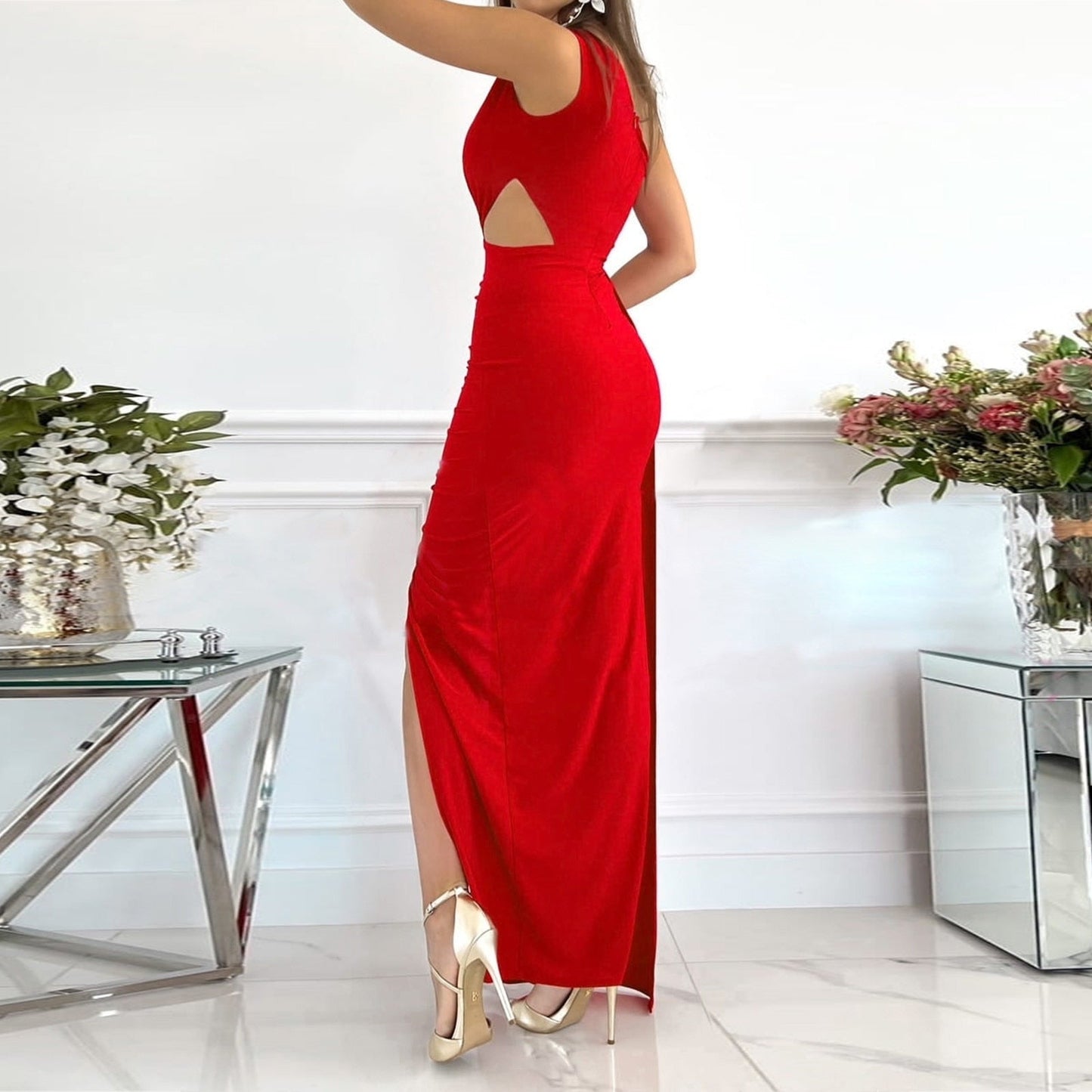 Amelia | Women's Evening One-Shoulder  Dress