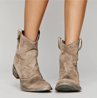 Abigail | Women's Western Low Block Heel Boots
