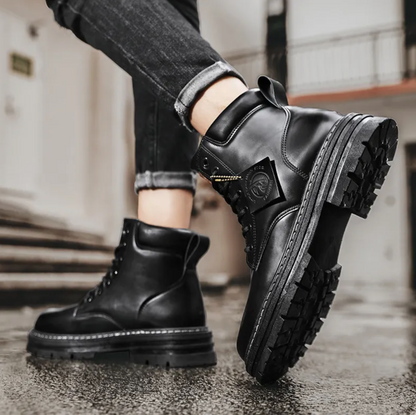 Oliver | Men's Orthopedic High Walking Shoes