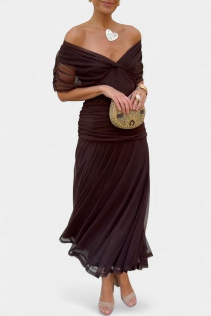 Frances | Women's Evening Off-Shoulder Dress