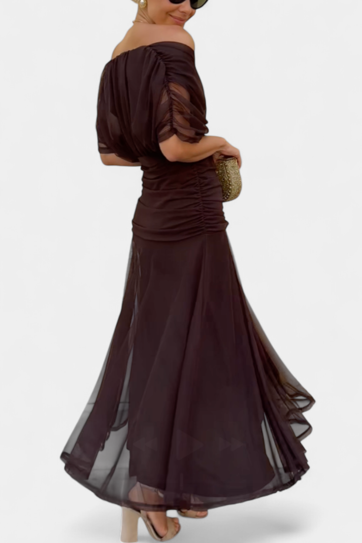 Frances | Women's Evening Off-Shoulder Dress