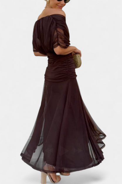 Frances | Women's Evening Off-Shoulder Dress