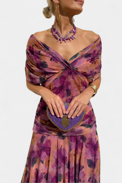 Frances | Women's Evening Off-Shoulder Dress