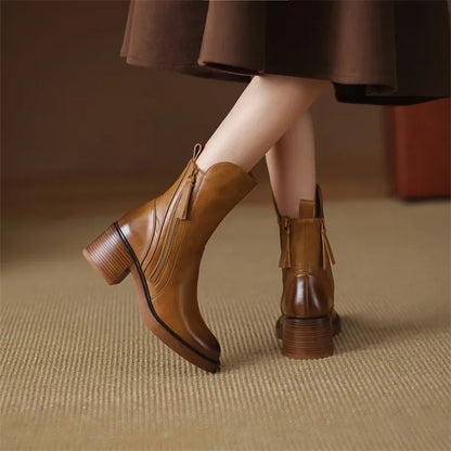 Harriet | Women's Block Heel Ankle Boots