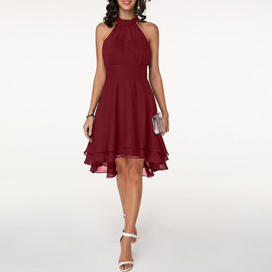 Odette | Women’s Summer Neckholder Midi Dress
