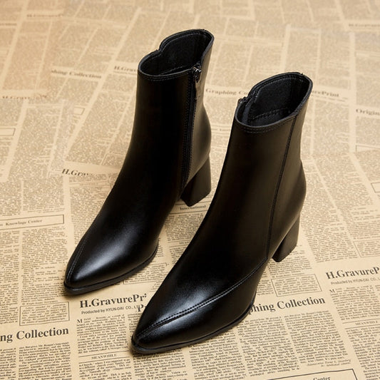 Molly | Women's Classic Heeled Ankle Boots
