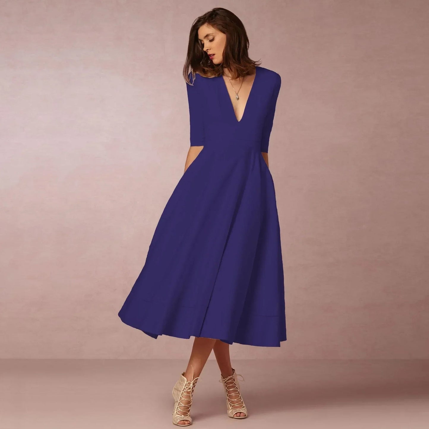 Mia | Women's Elegant A-line Evening Dress
