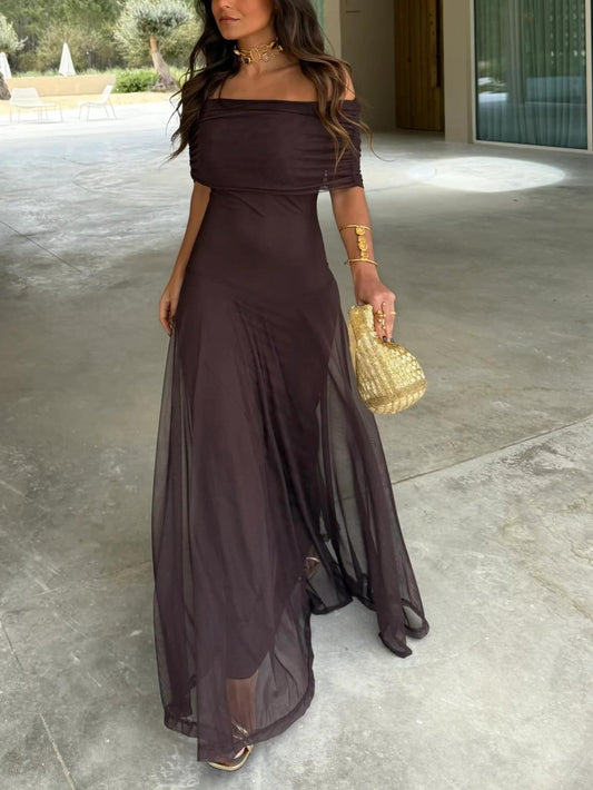 Henrike | Women’s Summer Off-Shoulder Evening Dress