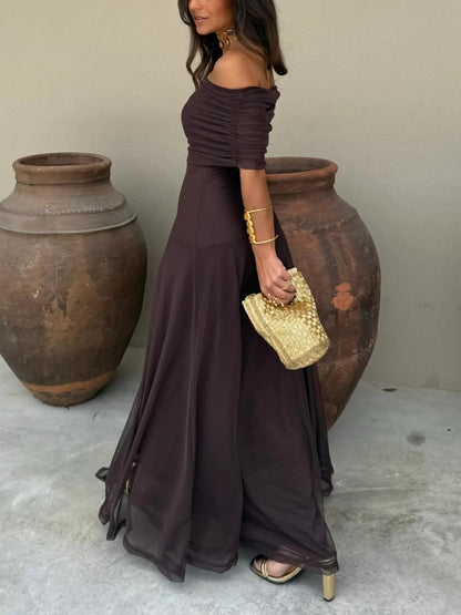 Henrike | Women’s Summer Off-Shoulder Evening Dress