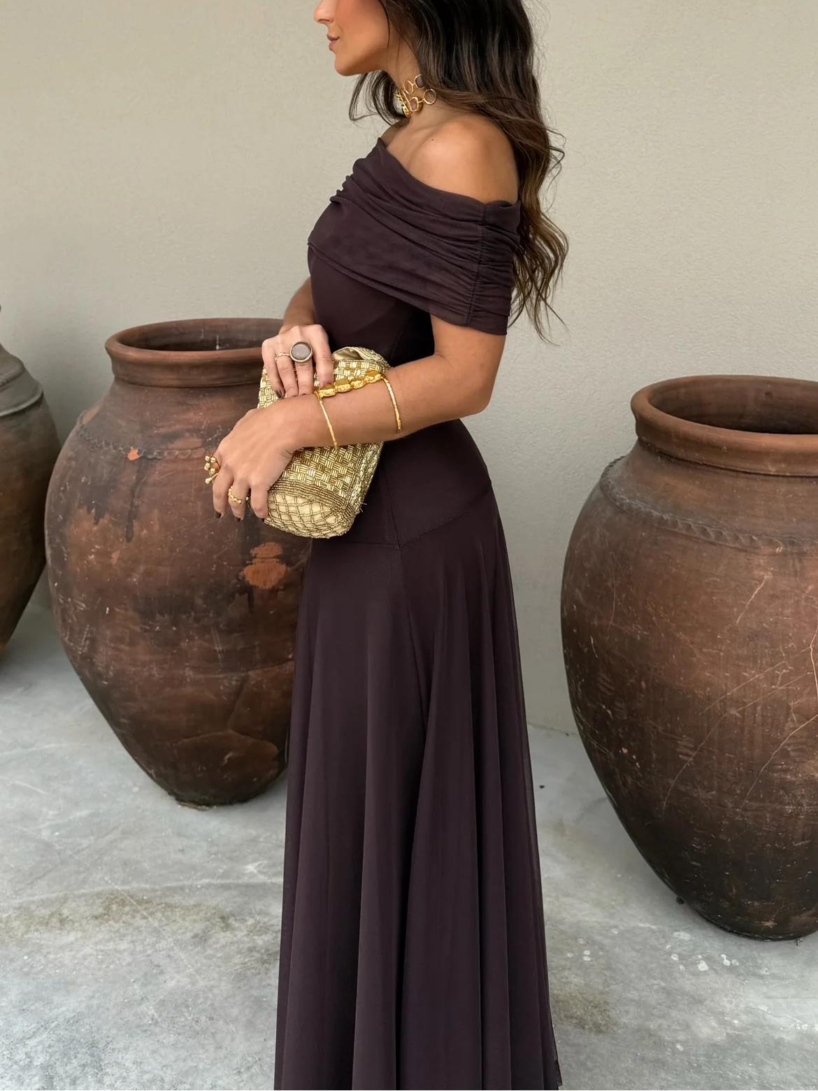 Henrike | Women’s Summer Off-Shoulder Evening Dress